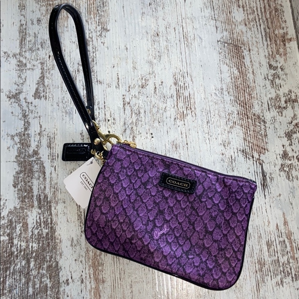 Coach wristlet